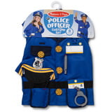 Spin Master MPP RLP PoliceOfficerCstmRlplySet GML Costume in maschera Bambino Unisex Divisa, Gioco di ruolo Costume in maschera, Bambino, Unisex, Divisa, Polizia, Blu, Giallo