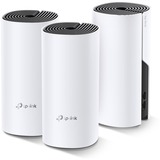 TP-Link Deco M4(3-pack) Dual-band (2.4 GHz/5 GHz) Wi-Fi 5 (802.11ac) Bianco 2 Interno Bianco, Interno, LAN, Potenza, WLAN, 0 - 40 °C, -40 - 70 °C, 10 - 90%