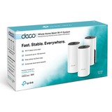 TP-Link Deco M4(3-pack) Dual-band (2.4 GHz/5 GHz) Wi-Fi 5 (802.11ac) Bianco 2 Interno Bianco, Interno, LAN, Potenza, WLAN, 0 - 40 °C, -40 - 70 °C, 10 - 90%