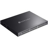 TP-Link Omada SG3452XP switch di rete Gestito L2+ Gigabit Ethernet (10/100/1000) Supporto Power over Ethernet (PoE) 1U Nero, Interruttore Gestito, L2+, Gigabit Ethernet (10/100/1000), Supporto Power over Ethernet (PoE), Montaggio rack, 1U