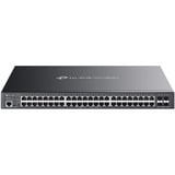TP-Link Omada SG3452XP switch di rete Gestito L2+ Gigabit Ethernet (10/100/1000) Supporto Power over Ethernet (PoE) 1U Nero, Interruttore Gestito, L2+, Gigabit Ethernet (10/100/1000), Supporto Power over Ethernet (PoE), Montaggio rack, 1U