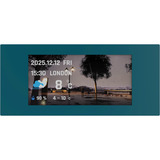 Thermaltake Kit pannello LCD 6 pollici per View 600 TG Transformative Teal, Visualizzazione Color foglia di tè