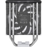 Thermaltake Toughair 310 Processore Refrigeratore 12 cm Nero, Argento, raffreddamento CPU  Refrigeratore, 12 cm, 500 Giri/min, 2000 Giri/min, 23,6 dB, 58,35 pdc/min