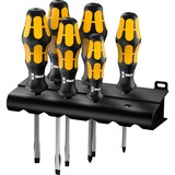 Wera 932 S/6 Set di cacciaviti Kraftform + supporto, 6 pezzi, Cacciavite Nero/Giallo