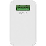 goobay 44955 Caricabatterie per dispositivi mobili Bianco Interno bianco, Interno, AC, 5 V, IP20, Bianco