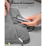 goobay Hub USB sottile a 4 porte, USB-C a USB-C™/USB-A USB 3.2 Gen1 grigio