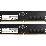ADATA AD5U480016G-DT memoria 32 GB 2 x 16 GB DDR5 288-pin DIMM Data Integrity Check (verifica integrità dati) Nero, 32 GB, 2 x 16 GB, DDR5, 4800 MHz, 288-pin DIMM