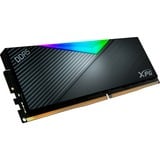 ADATA LANCER RGB DDR5 memoria 32 GB 1 x 32 GB 288-pin DIMM Data Integrity Check (verifica integrità dati) Nero, 32 GB, 1 x 32 GB, DDR5, 6400 MHz, 288-pin DIMM