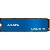ADATA LEGEND 710 1 TB M.2 PCI Express 3.0 NVMe 3D NAND, Disco a stato solido blu/Oro, 1 TB, M.2, 2400 MB/s