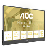 AOC 16T20E2, Monitor LED Nero