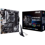 ASUS PRIME B550M-A WIFI II AMD B550 Presa AM4 micro ATX, Scheda madre AMD, Presa AM4, AMD Ryzen™ 3, AMD Ryzen™ 5, AMD Ryzen™ 7, 3rd Generation AMD Ryzen™ 9, AMD Ryzen 9 5th Gen, Presa AM4, DDR4-SDRAM, 128 GB