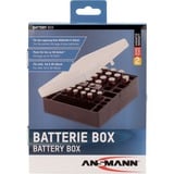Ansmann 1900-0041, Contenitore batteria Nero/trasparente