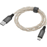 Ansmann Cavo USB-A a USB Tipo-C Nero/trasparente