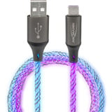 Ansmann Cavo USB-A a USB Tipo-C Nero/trasparente