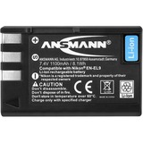 Ansmann Li-Ion battery packs A-NIK EN EL9 Ioni di Litio 1000 mAh 1000 mAh, 7,4 V, Ioni di Litio