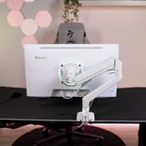 Arozzi Alzare Neo Single, Base per monitor bianco