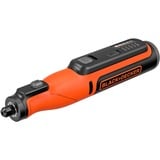 BLACK+DECKER Utensile multifunzione BCRT8IK-XJ, 7,2 volt, Strumento multi funzione arancione /Nero