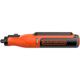 BLACK+DECKER Utensile multifunzione BCRT8IK-XJ, 7,2 volt, Strumento multi funzione arancione /Nero