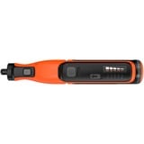 BLACK+DECKER Utensile multifunzione BCRT8IK-XJ, 7,2 volt, Strumento multi funzione arancione /Nero