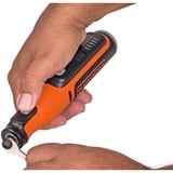 BLACK+DECKER Utensile multifunzione BCRT8IK-XJ, 7,2 volt, Strumento multi funzione arancione /Nero