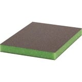Bosch 2 608 901 173 fornitura per levigatura manuale Foglio abrasivo Grana super fine 1 pz, Spugna di levigazione verde, Foglio abrasivo, Grana super fine, Schiuma, Legno, Smerigliatura a secco, Marrone, Verde