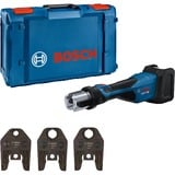 Bosch Utensile da pressatura a batteria GPT 18V-32 Professional solo, 18Volt, Kit M, Macchina della pressa blu
