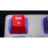 CHERRY CX-K4V2-RGB-TKL-RETRO-R-GER, Tastiera da gioco grigio
