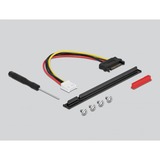 DeLOCK 64133 scheda di interfaccia e adattatore Interno PCIe Nero, M.2, PCIe, Nero, 0,2 m, Cina, SATA