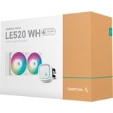 DeepCool LE520 WH 240mm, Raffreddamento ad acqua bianco