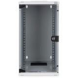 Digitus Alloggiamento a parete da 254 mm (10") - 312 x 300 mm (L x P), IT armadio grigio chiaro, Da parete, 12U, 30 kg, Lucchetti, Grigio