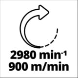 EINHELL Levigatrice a nastro da banco TC-US 350, Smerigliatrici da banco rosso/Nero