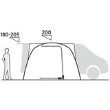 Easy Camp Reine 120506, Tenda grigio scuro/Grigio chiaro