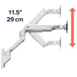 Ergotron HX Monitor Arm, Base per monitor bianco