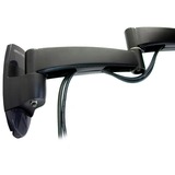 Ergotron Serie 200 Montaggio a parete, Base per monitor Nero