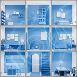 FRITZ! Set 1700 confezione da 2, Ripetitore bianco/grigio