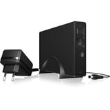 ICY BOX IB-377-C31 Box esterno HDD/SSD Nero 3.5", Disk enclosure Nero, Box esterno HDD/SSD, 3.5", SATA, Seriale ATA II, Serial ATA III, 10 Gbit/s, Hot-swap, Nero
