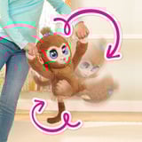 Just Play Peanut the playfull Monkey, Peluche animali Bambino/Bambina, 4 anno/i