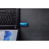 Kingston IronKey Vault Privacy 50 16 GB, Chiavetta USB celeste/Nero