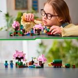 LEGO Minecraft Il giardino del ciliegio in fiore, Giochi di costruzione Set da costruzione, 8 anno/i, Plastica, 304 pz, 386 g