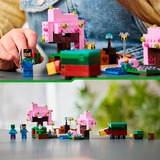 LEGO Minecraft Il giardino del ciliegio in fiore, Giochi di costruzione Set da costruzione, 8 anno/i, Plastica, 304 pz, 386 g