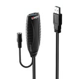 Lindy 43156 cavo USB 10 m USB 3.2 Gen 1 (3.1 Gen 1) USB A Nero, Cavo di prolunga Nero, 10 m, USB A, USB A, USB 3.2 Gen 1 (3.1 Gen 1), 5000 Mbit/s, Nero