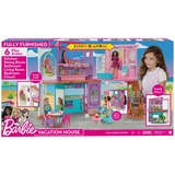 Mattel Casa di Malibu (106 cm) playset casa delle bambole con 2 piani, 6 stanze, ascensore altalena e più di 30 pezzi, Giocattolo per Bambini 3+ Anni 6 stanze, ascensore altalena e più di 30 pezzi, Giocattolo per Bambini 3+ Anni, 3 anno/i, Assemblaggio necessario