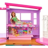 Mattel Casa di Malibu (106 cm) playset casa delle bambole con 2 piani, 6 stanze, ascensore altalena e più di 30 pezzi, Giocattolo per Bambini 3+ Anni 6 stanze, ascensore altalena e più di 30 pezzi, Giocattolo per Bambini 3+ Anni, 3 anno/i, Assemblaggio necessario