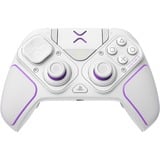 PDP 052-002-WH periferica di gioco Viola, Bianco RF/USB Gamepad Analogico/Digitale PC, PlayStation 4, PlayStation 5 bianco, Gamepad, PC, PlayStation 4, PlayStation 5, D-pad, Analogico/Digitale, 5 ms, Con cavo e senza cavo