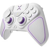 PDP 052-002-WH periferica di gioco Viola, Bianco RF/USB Gamepad Analogico/Digitale PC, PlayStation 4, PlayStation 5 bianco, Gamepad, PC, PlayStation 4, PlayStation 5, D-pad, Analogico/Digitale, 5 ms, Con cavo e senza cavo