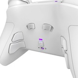 PDP 052-002-WH periferica di gioco Viola, Bianco RF/USB Gamepad Analogico/Digitale PC, PlayStation 4, PlayStation 5 bianco, Gamepad, PC, PlayStation 4, PlayStation 5, D-pad, Analogico/Digitale, 5 ms, Con cavo e senza cavo