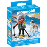 PLAYMOBIL My Life Escursionista con San Bernardo, Giochi di costruzione 