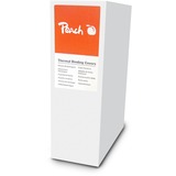 Peach PBT406-02 cartellina A4 Bianco 100 pz, Pettine bianco, A4, Bianco, 15 fogli, 80 g/m², 100 pz