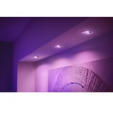 Philips Hue Faretto da incasso White & Color Ambiance Centura confezione da 3, Luce LED bianco