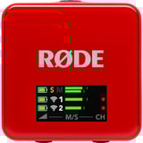 Rode Microphones Wireless GO (Gen 3), Microfono rosso